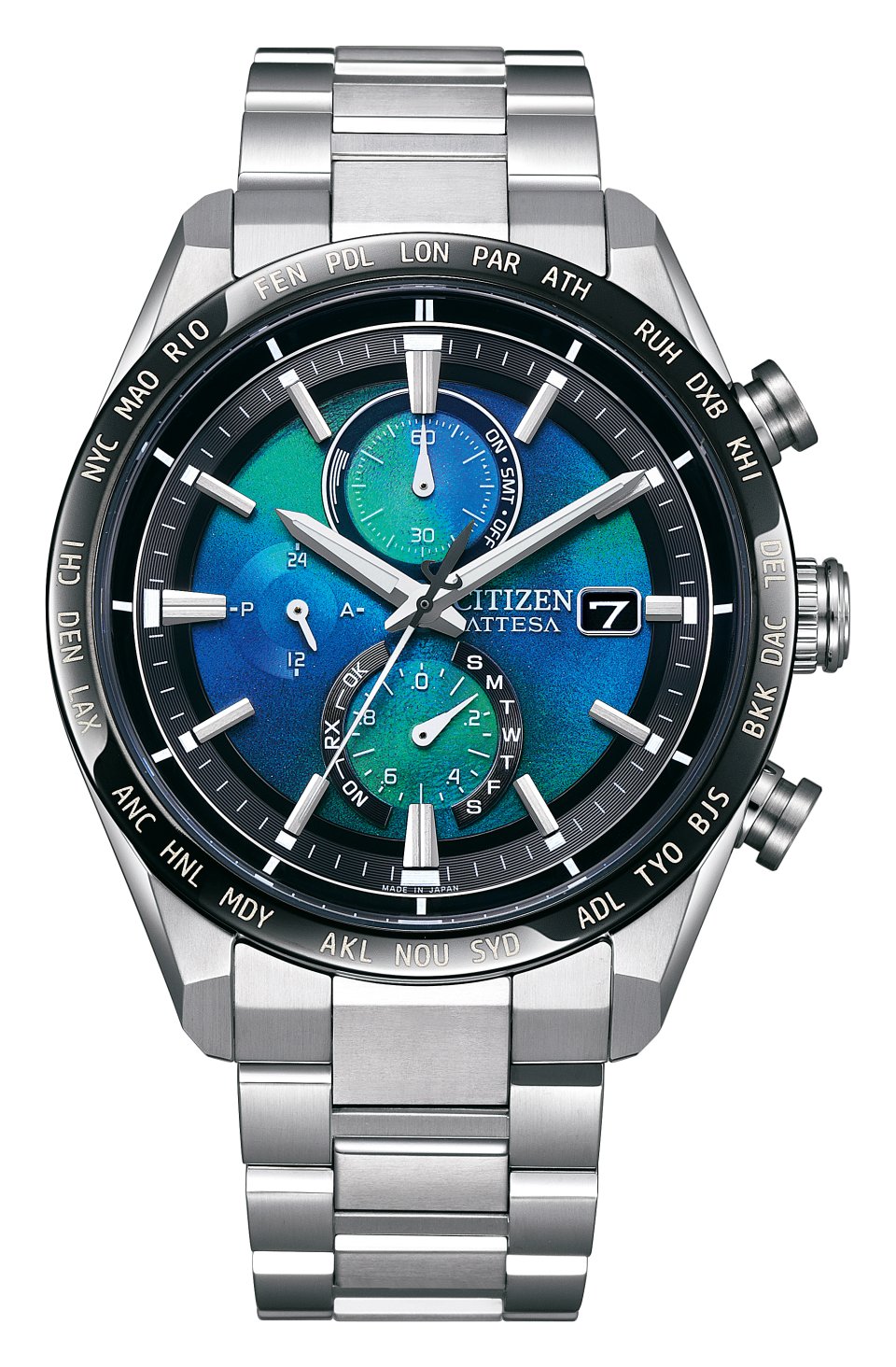 シチズンが ブランド横断の全7モデルからなる「UNITE with BLUE」を