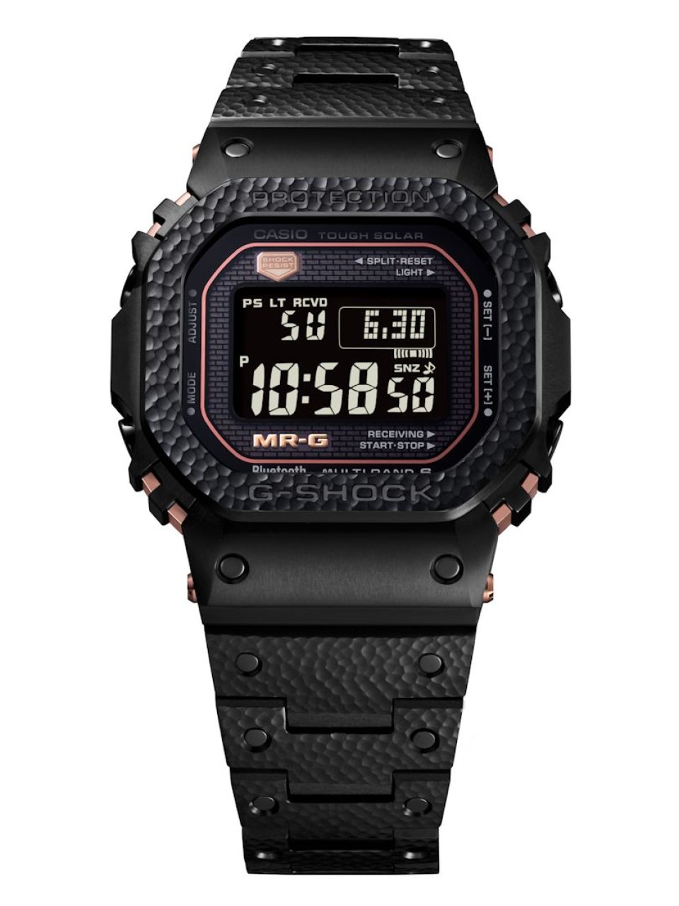 G-SHOCK”の最上位シリーズ“MR-G”新作～チタン合金ケースとバンドに日本