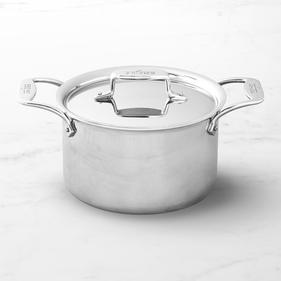 All-Clad D5 Stainless-Steel Soup Pot, 4-Qt. | Williams Sonoma