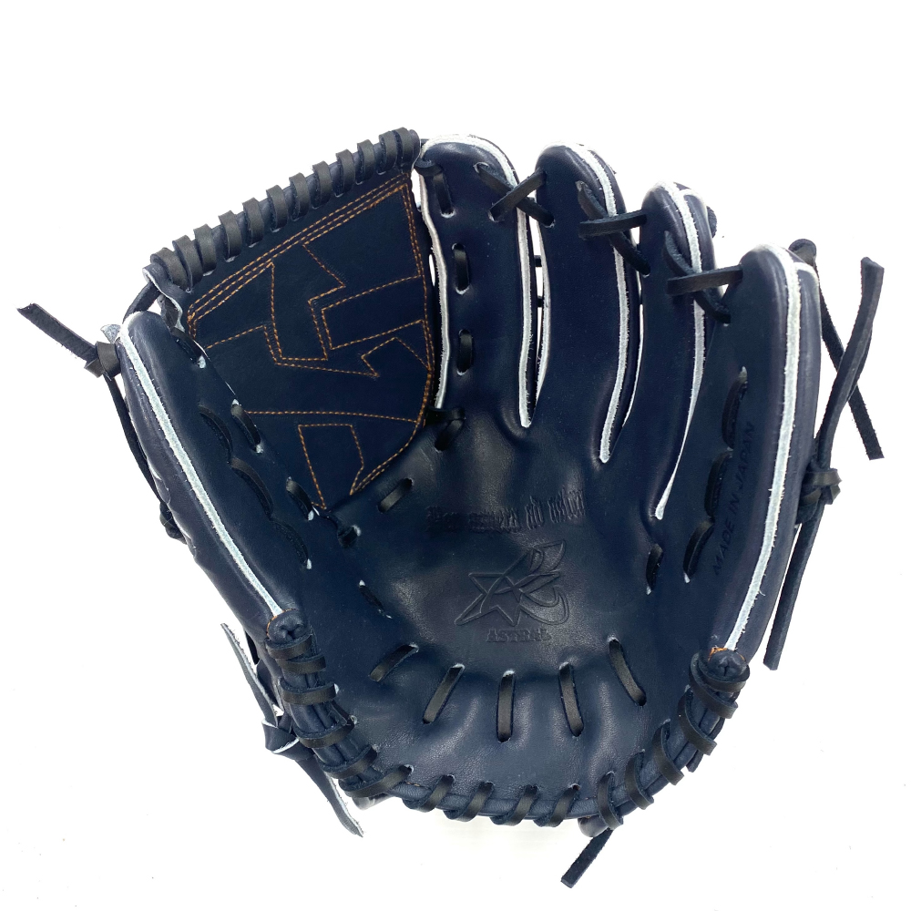 ASTRAL K 硬式 グラブ】 投手用 インディゴブラック 天然皮革 ウィング