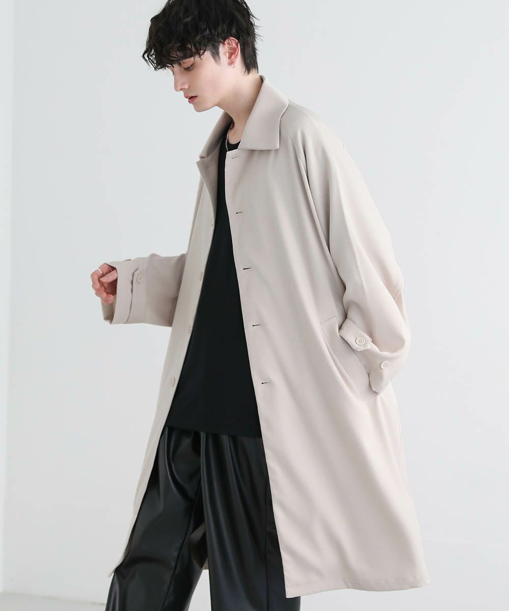 ドレープとろみラグランTRステンカラーコート | ASTRONOMY