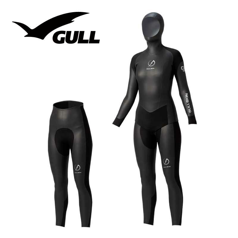 GULLSKIN/ガルスキン 3mm アプネアフードジャケット & ロングパンツ
