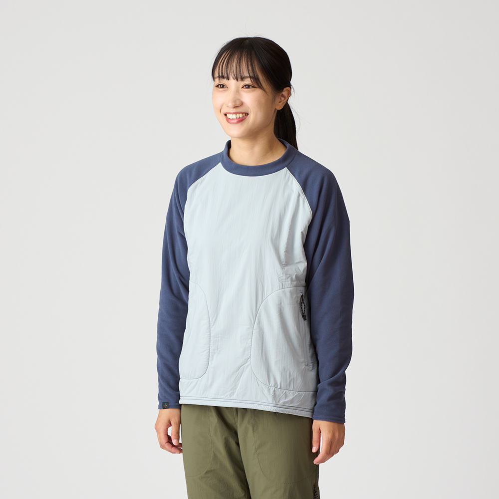 Women's Micro Pile Wind Sweater | AXESQUIN | 0 (ﾏﾝｺﾞS) | 高機能な