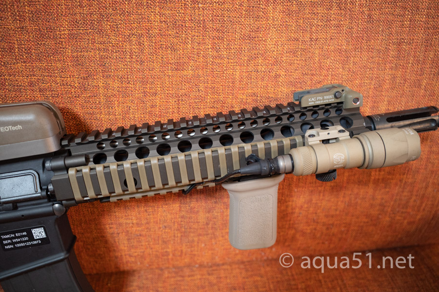 Mk18 Mod1 VFCハンドガード装着 | aqua5150 gear review
