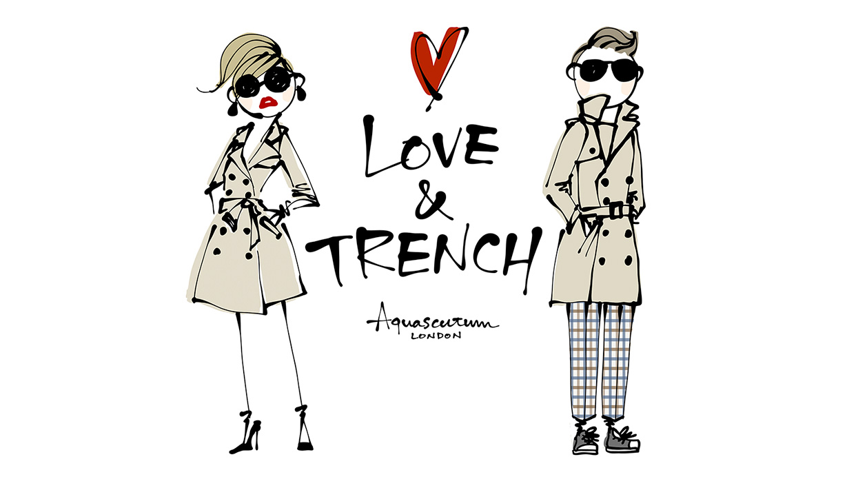 LOVE AND TRENCH 2017 Daichi Miura × Aquascutum | BLOG | Aquascutum