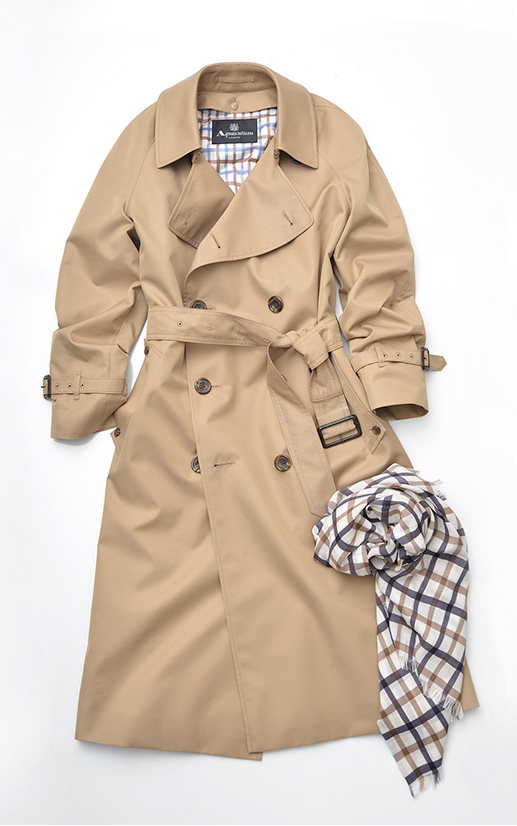 LOVE AND TRENCH 2017 Daichi Miura × Aquascutum | BLOG | Aquascutum
