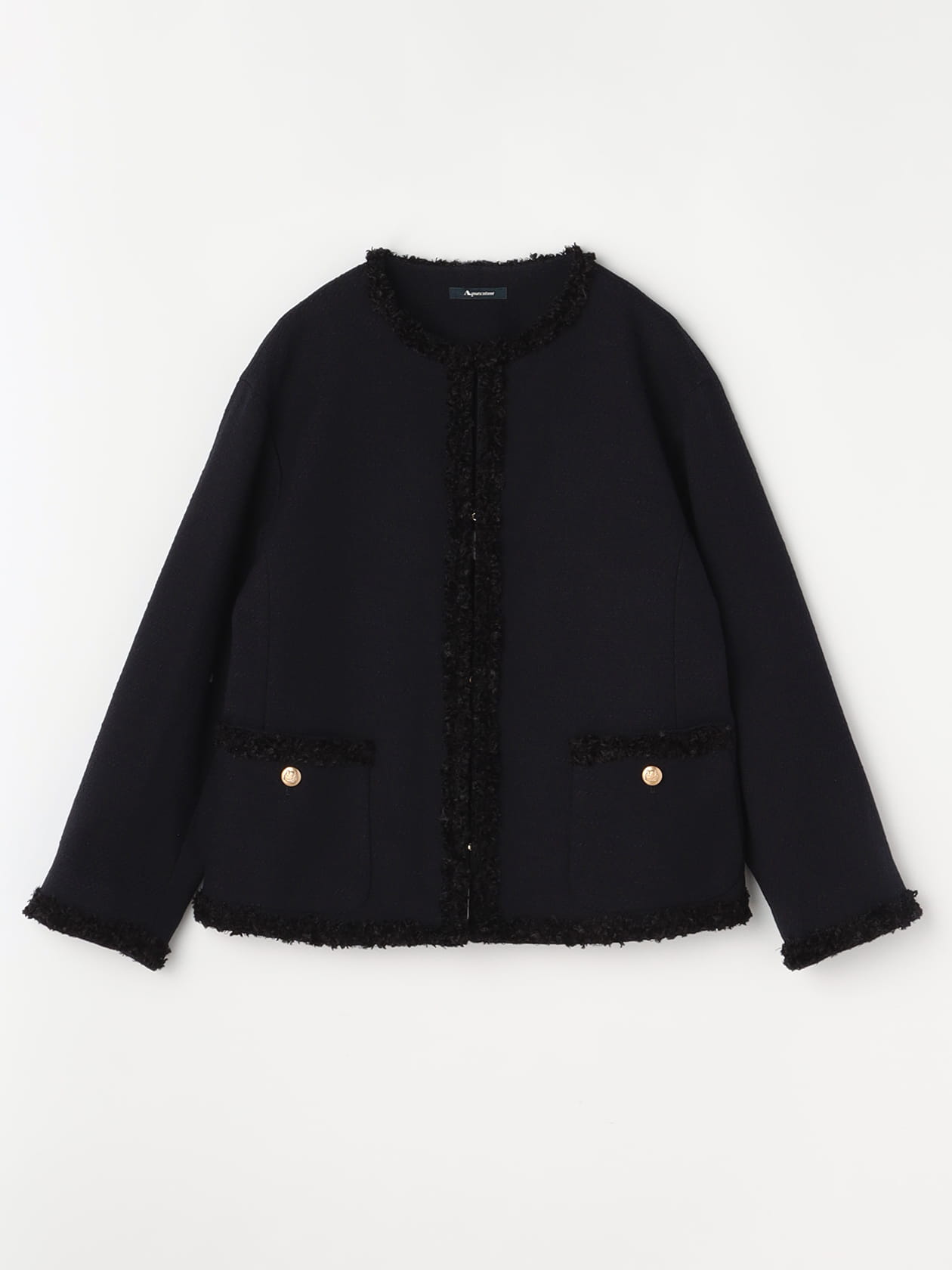 ミックスツィードジャケット