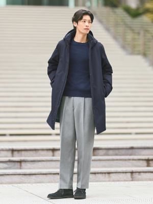 ユニクロ公式 | ハイブリッドダウンコート