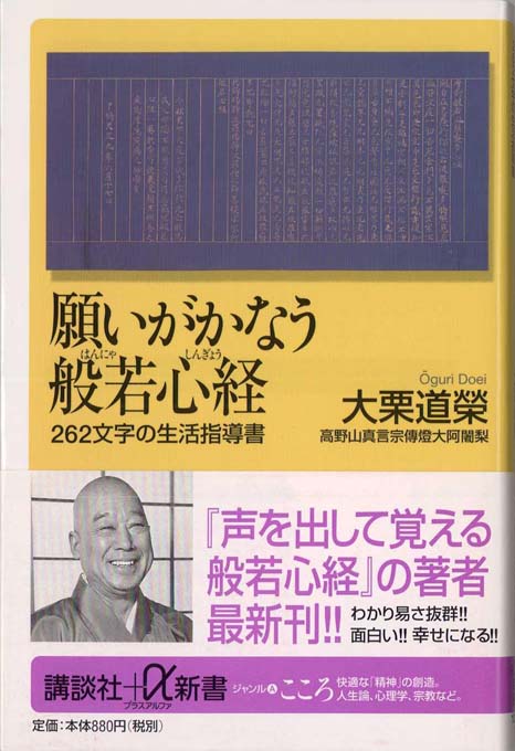 願いがかなう般若心経—262文字の生活指導書 | 新書マップ4D
