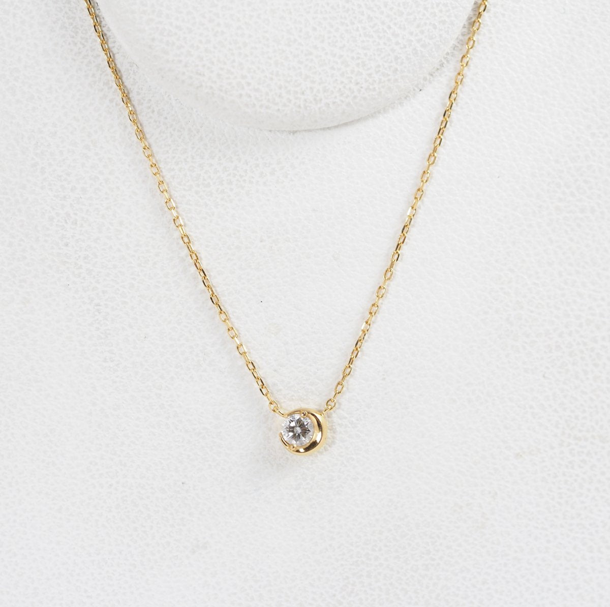 STAR JEWELRY スタージュエリー MOON SETTING DIAMOND ムーン