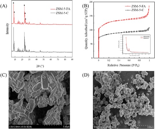 Synergistic mechanism of Ce-Mn in ZSM-5 carrier catalysts for