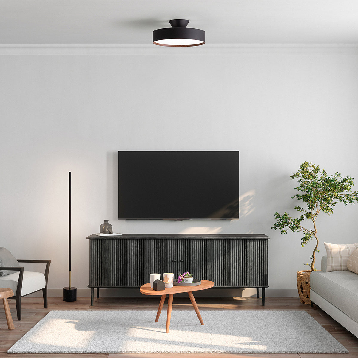 新品 Glow 5000 BK/LW AW-0556 ARTWORKSTUDIO Glow LED-ceiling light