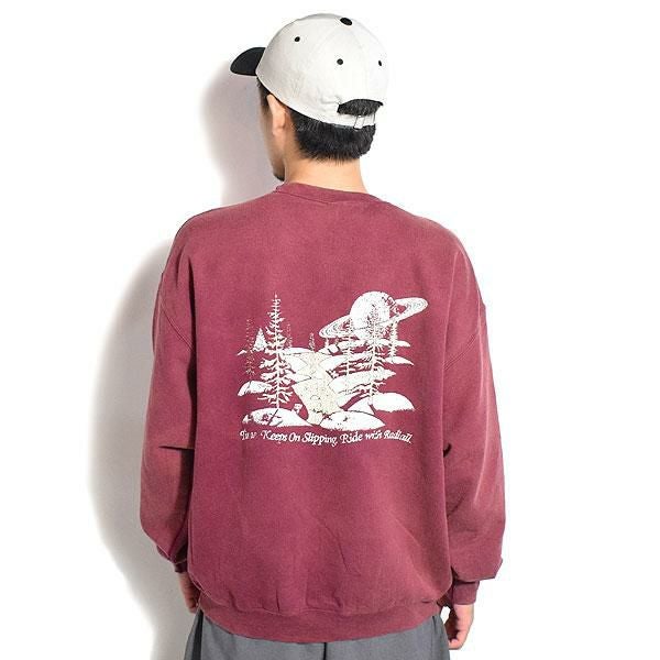RADIALL ラディアル GALAXIAN - CREW NECK SWEATSHIRT L/S