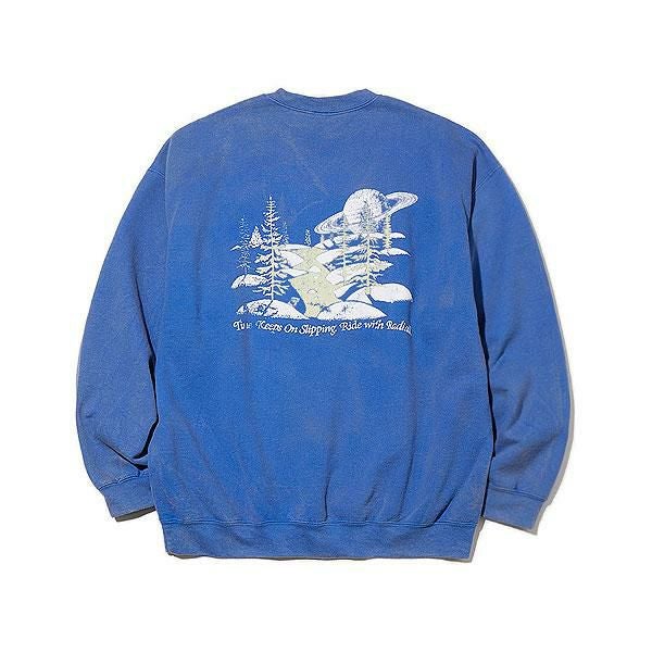 RADIALL ラディアル GALAXIAN - CREW NECK SWEATSHIRT L/S