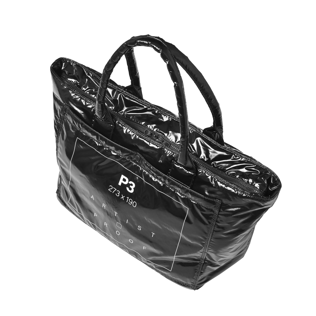 RAMIDUS MIRAGE TOTE BAG (L) WHITE – ARTIST PROOF