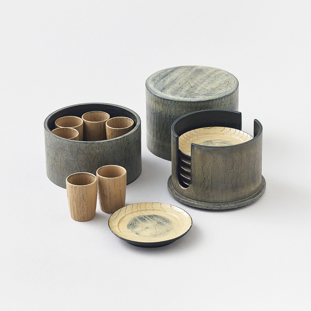 吉川和人 木工オブジェ 円 円相 ドーナツ型 アーツアンドサイエンス