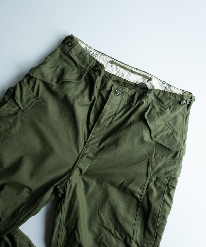 カーゴパンツの代名詞的モデル、アメリカ軍M-51 / M-65 フィールド