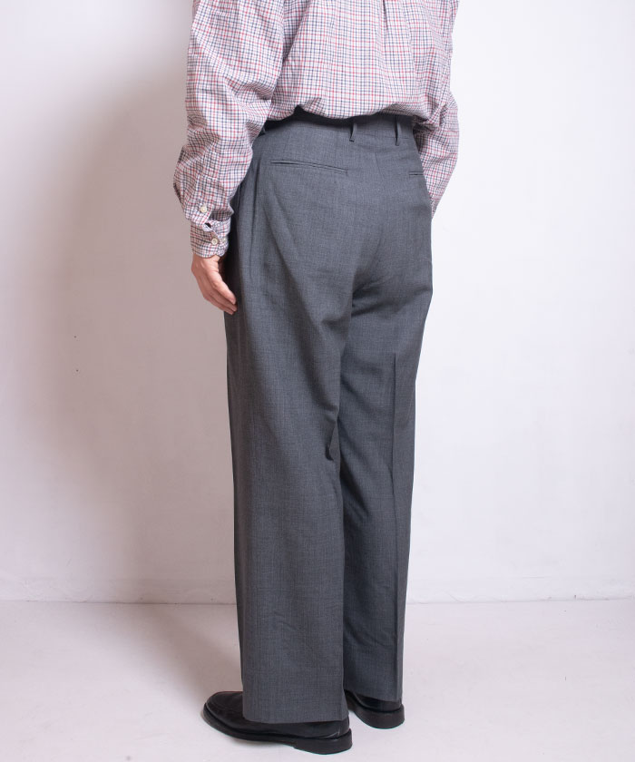 ニートのウォッシャブルウールスラックス。 | オーベルジュ、ウティ