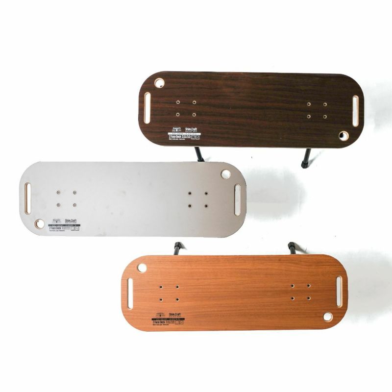 未使用 シムクラフト 2 Face Deck Dark tone スケートボード