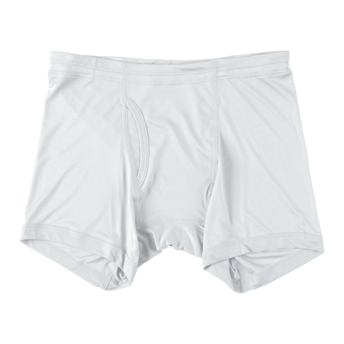 メンズ シルク100% ボクサーパンツ - グレー – ar* | SILK FASHION