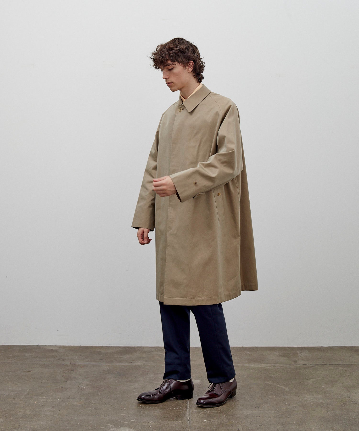 26SS 】ANATOMICA SINGLE RAGLAN COAT I / BEIGE – A'r11551 FUKUOKA