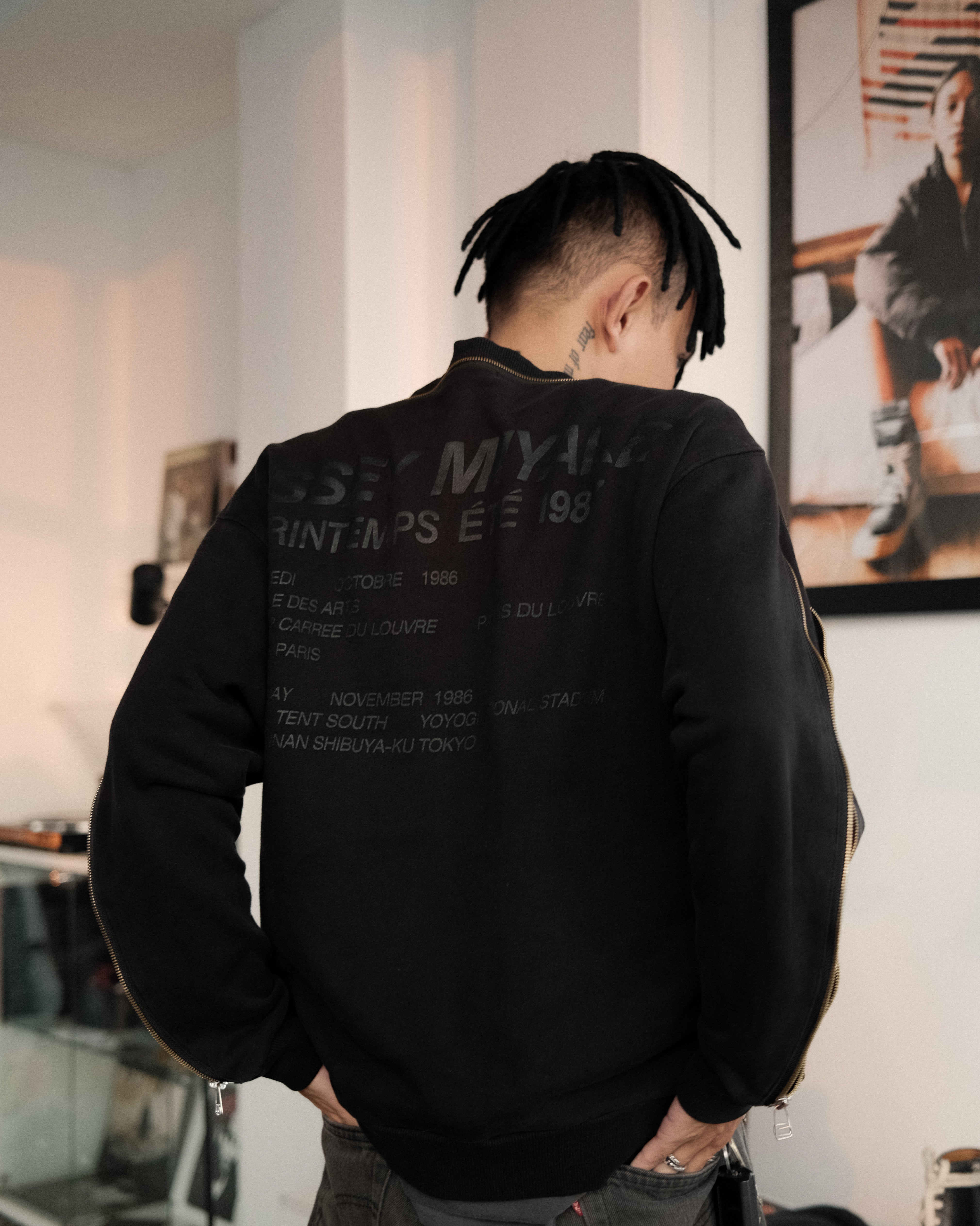 ISSEY MIYAKE Vintage 1987 Staff Zipper Sweater – Around The Shoes