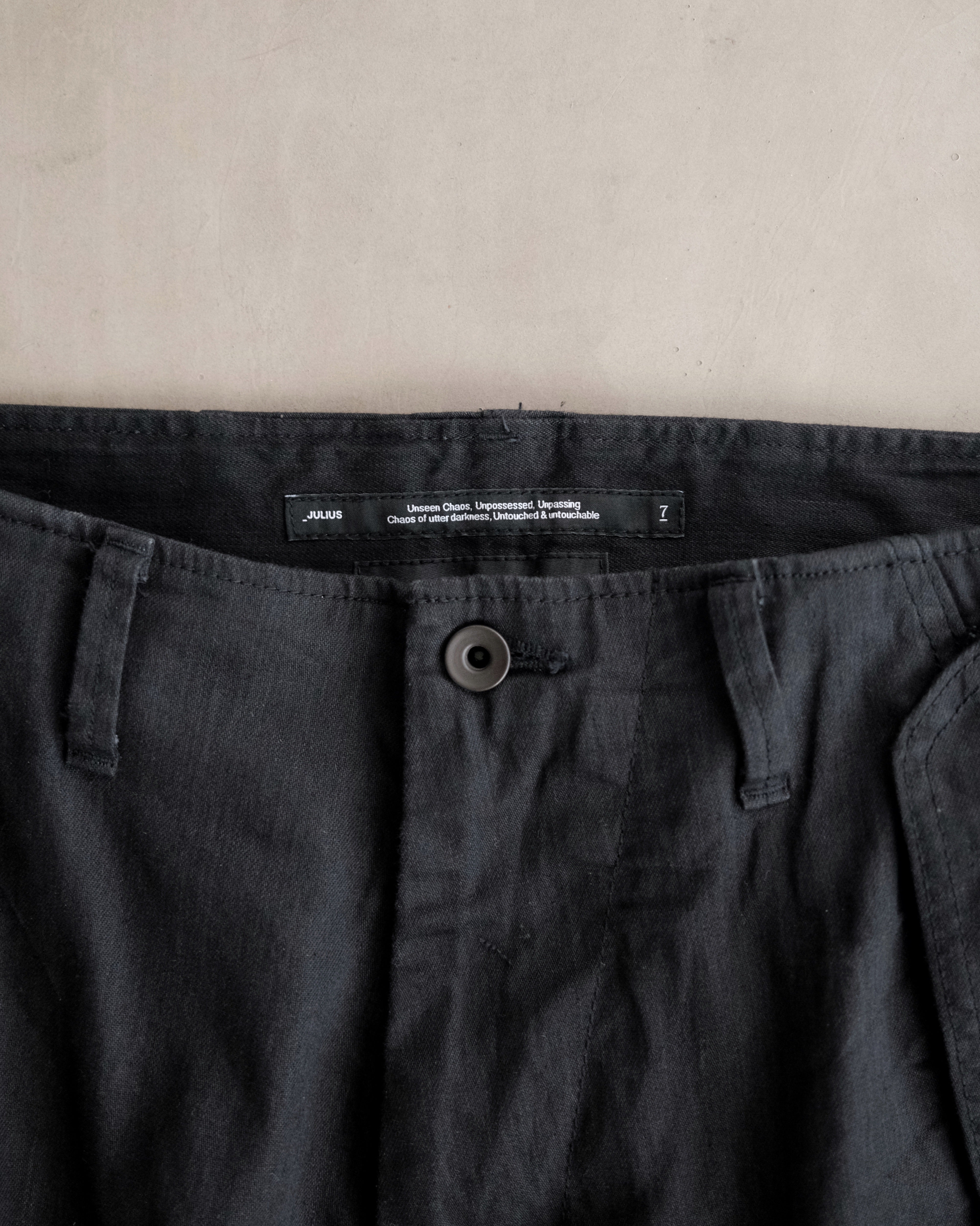 SS22 Julius Gas Mask Short Cargo Pants – Around The Shoes