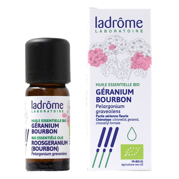 オーガニック エッセンシャルオイル ゼラニウム ブルボン｜ラドローム