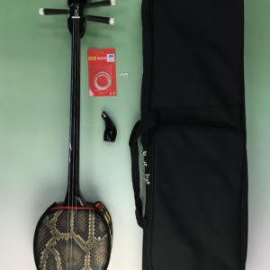 本蛇皮強化張り三線本体のみ – 池武当新垣三線店