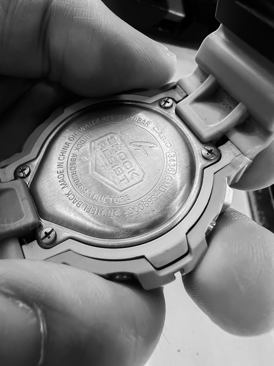 静岡 G-SHOCK 電池交換】GMD-S6900CFの電池交換を当店で対応しました