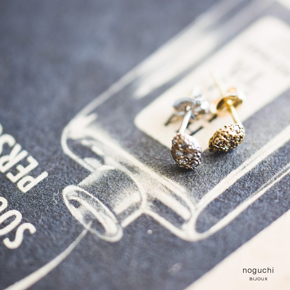 noguchi BIJOUX ノグチダイヤピアス nn3028 | iroma..aranciato