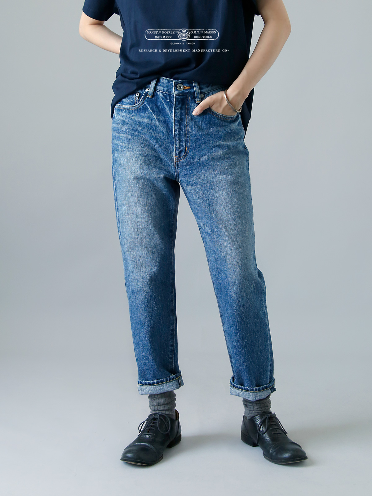 R & D.M.Co-(オールドマンズテーラー)ヴィンテージライク ナロー