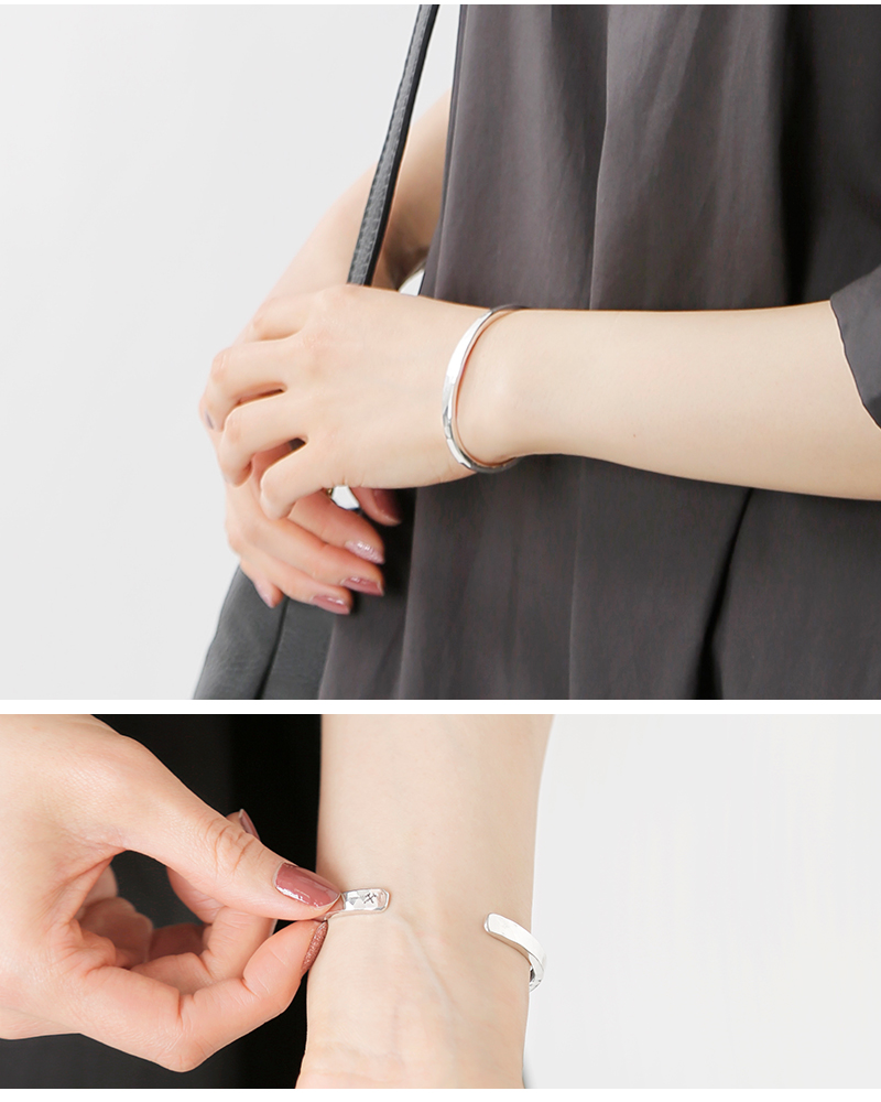 STUDEBAKER METALS スチュードベーカーメタル シルバー バングル