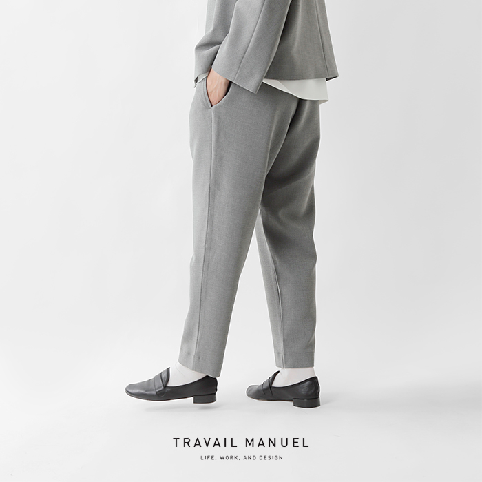30%OFF】TRAVAIL MANUEL トラバイユマニュアル ダブルクロス 2タック