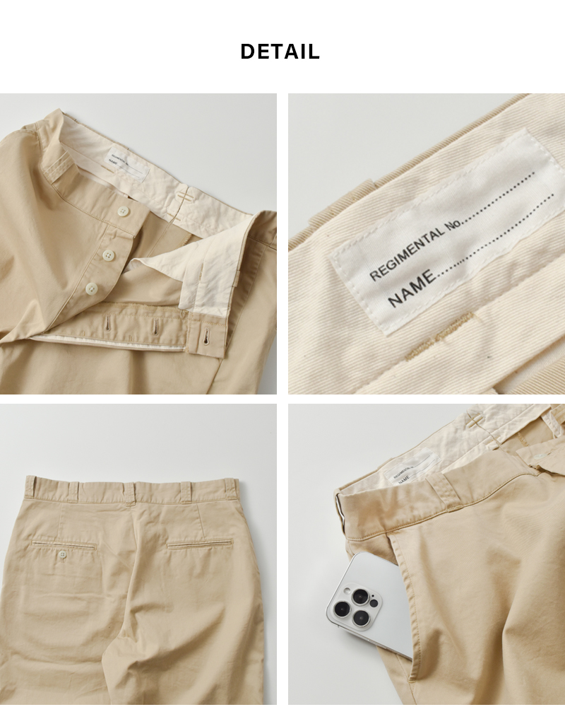 chimala チマラ チノ トラウザー パンツ cs39-wp15-rf レディース