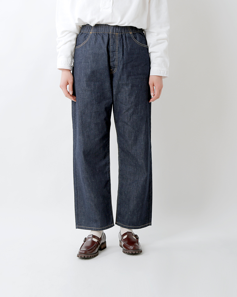 DANTON ダントン 11oz カラー デニム イージーパンツ dt-e0034hnz-mt