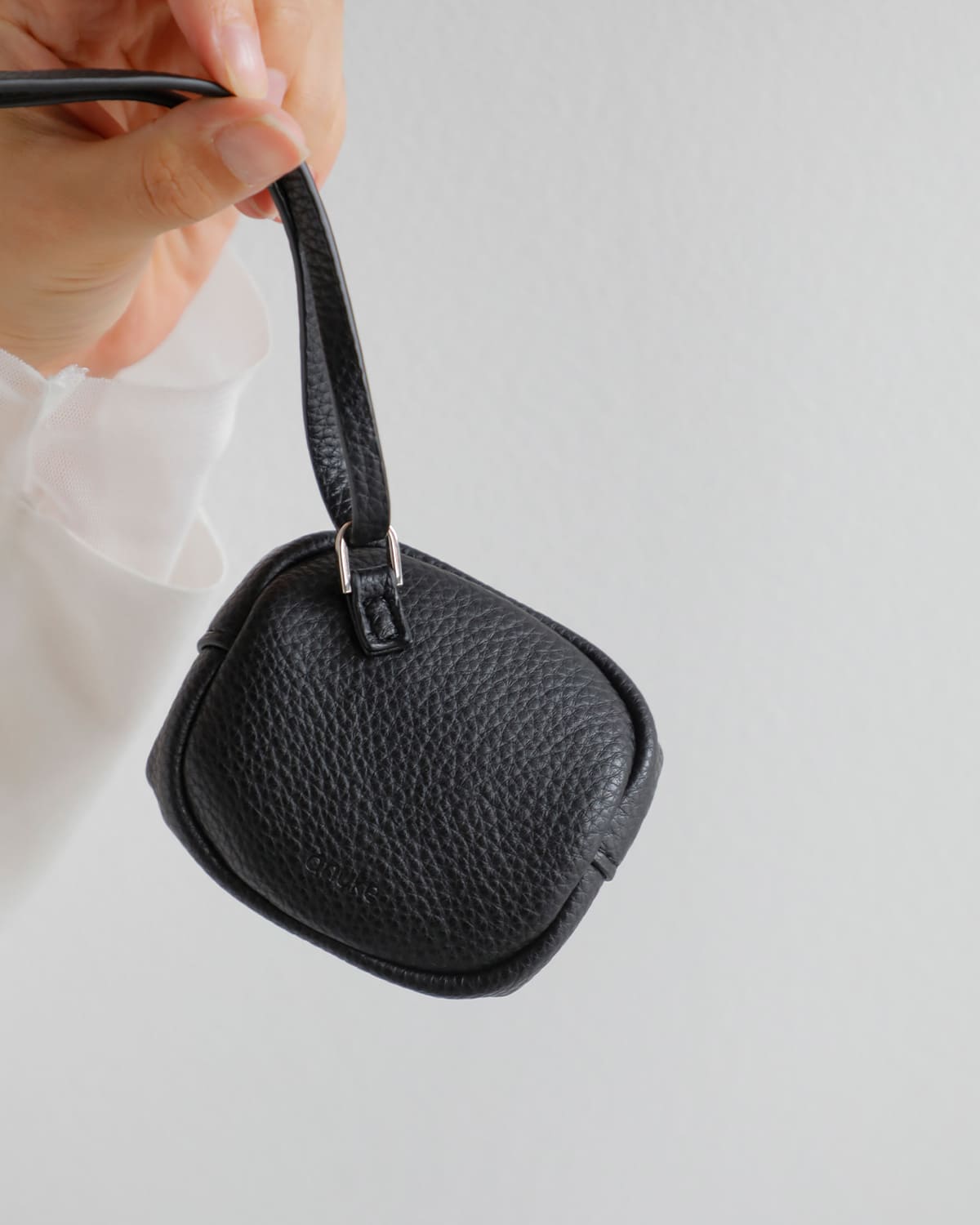 anuke アンヌーク エコレザー ウエスト ミニ ポーチ “Ecoleather Waist