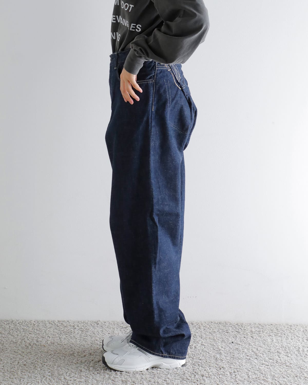 KURO クロ セルビッチ クロス デニム パンツ “SELVEDGE CROSS DENIM