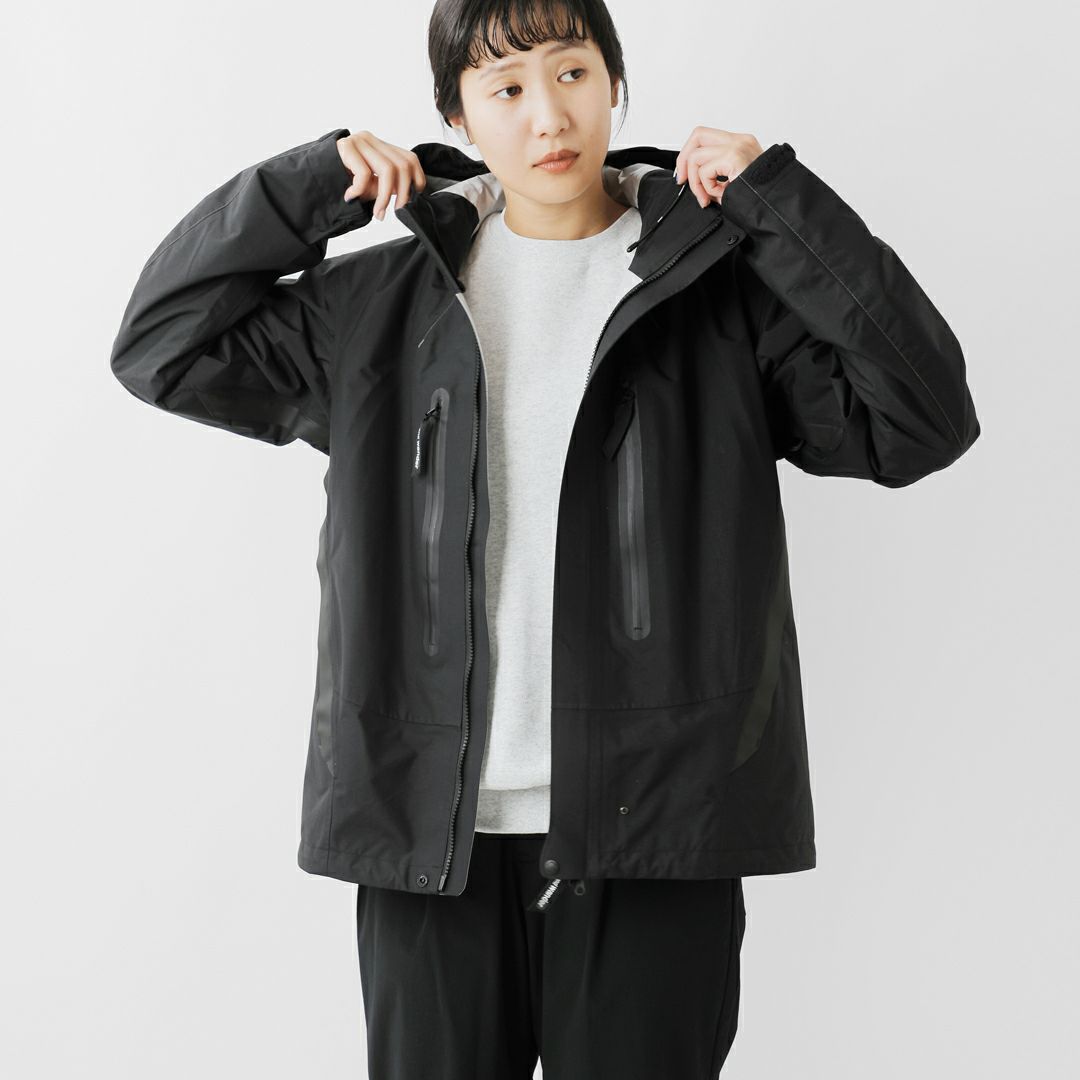 and wander アンドワンダー ハイカー レイン ジャケット “2.5L hiker