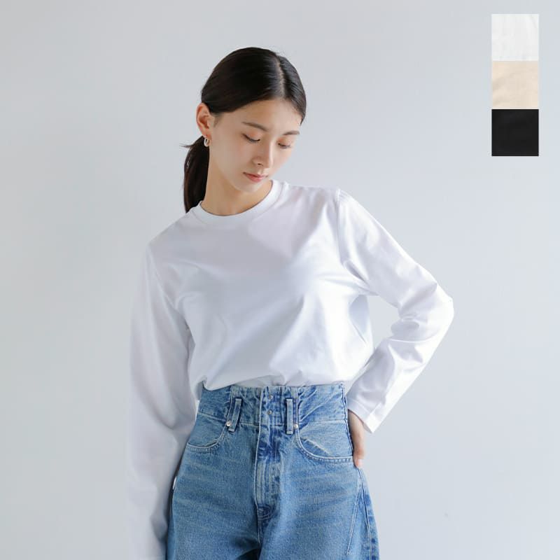 Nicolas Jenson ニコラジェンソン コットン クルーネック ロング