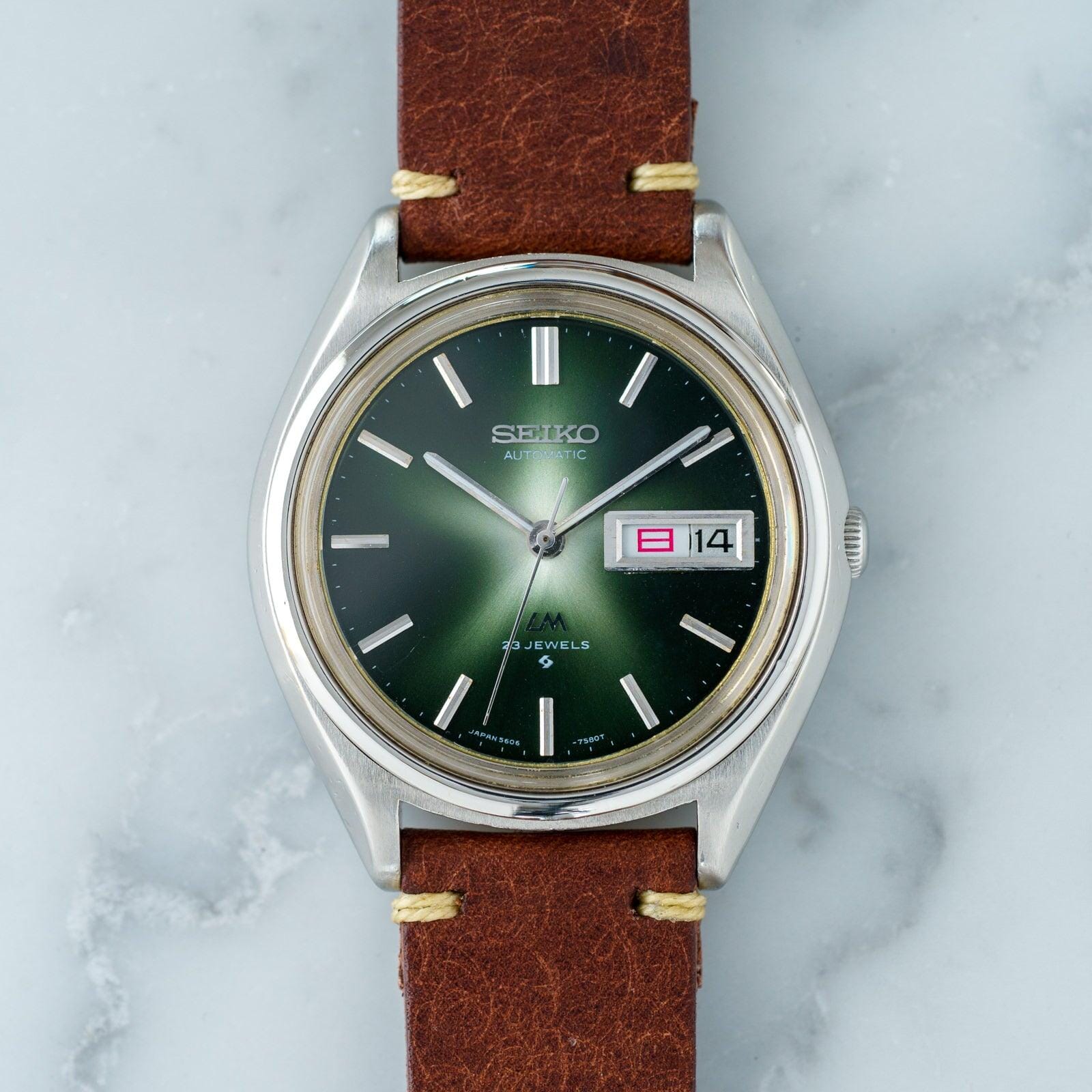 セイコー ロードマチック 1972年製 グリーンダイアル 56系 / SEIKO