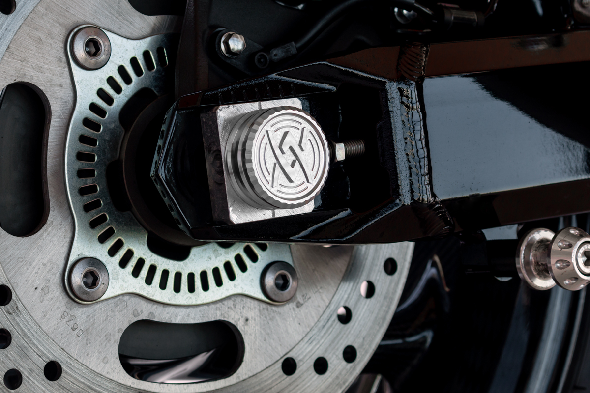 ≪Z900RS専用 リアアクスルガードの開発≫ | 開発情報 | ARCHI