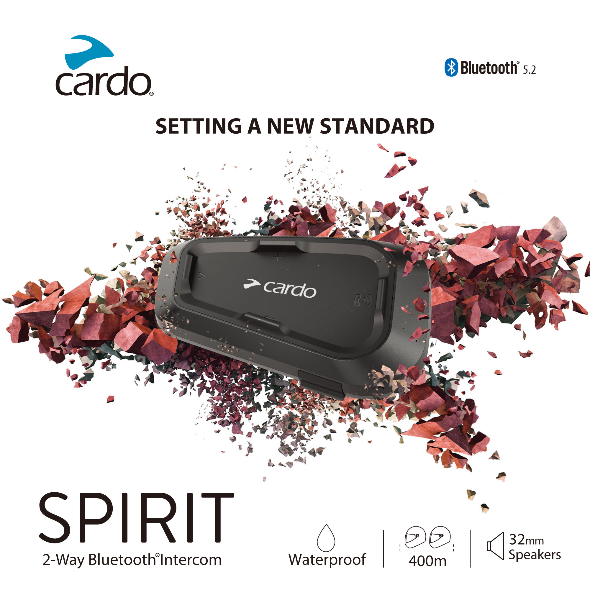 SPIRIT - Cardo - バイク用インカム - 株式会社アーキサイト