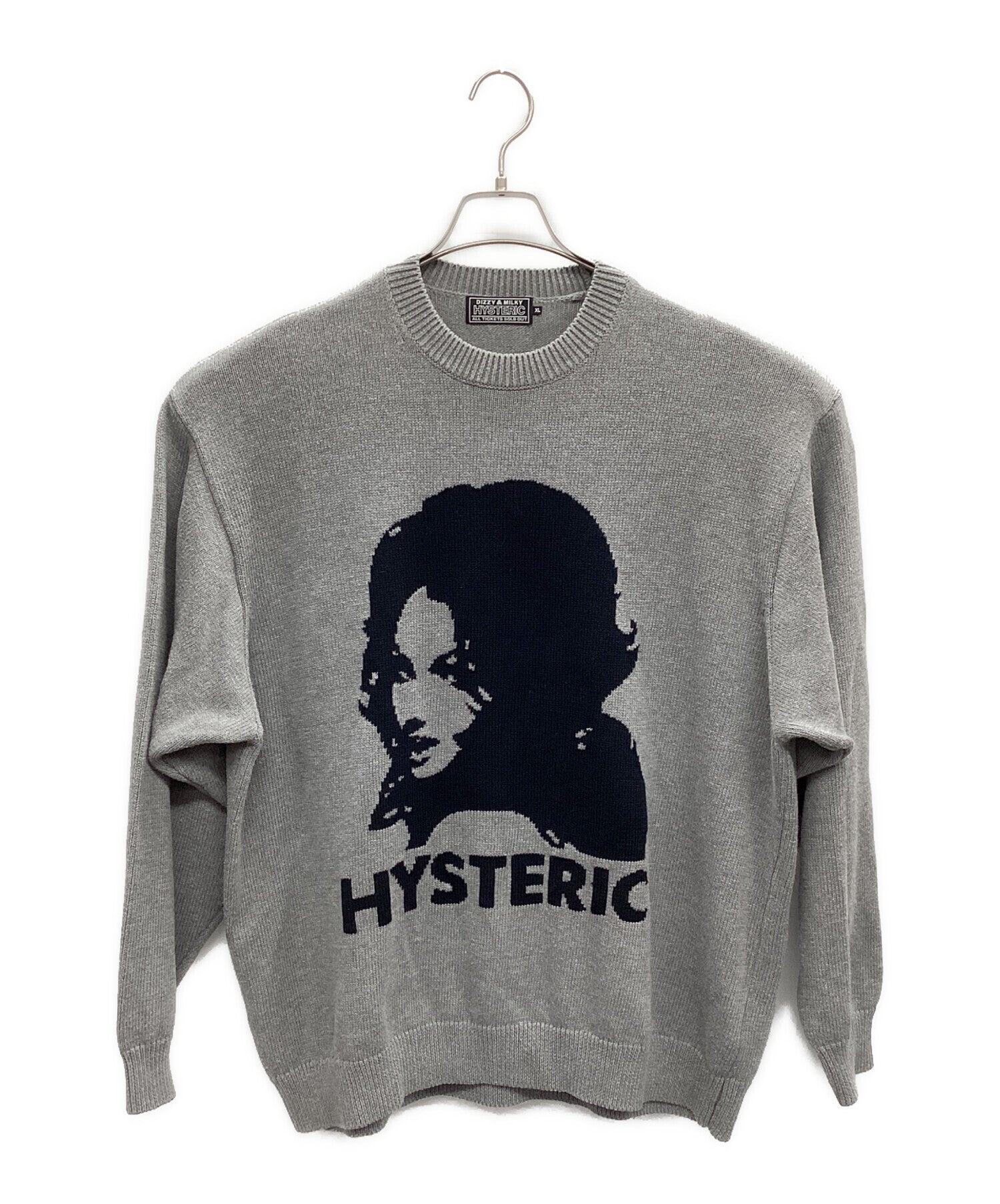 Pre-owned] Hysteric Glamour WOMAN HEAD knitted sweater 02241NS01