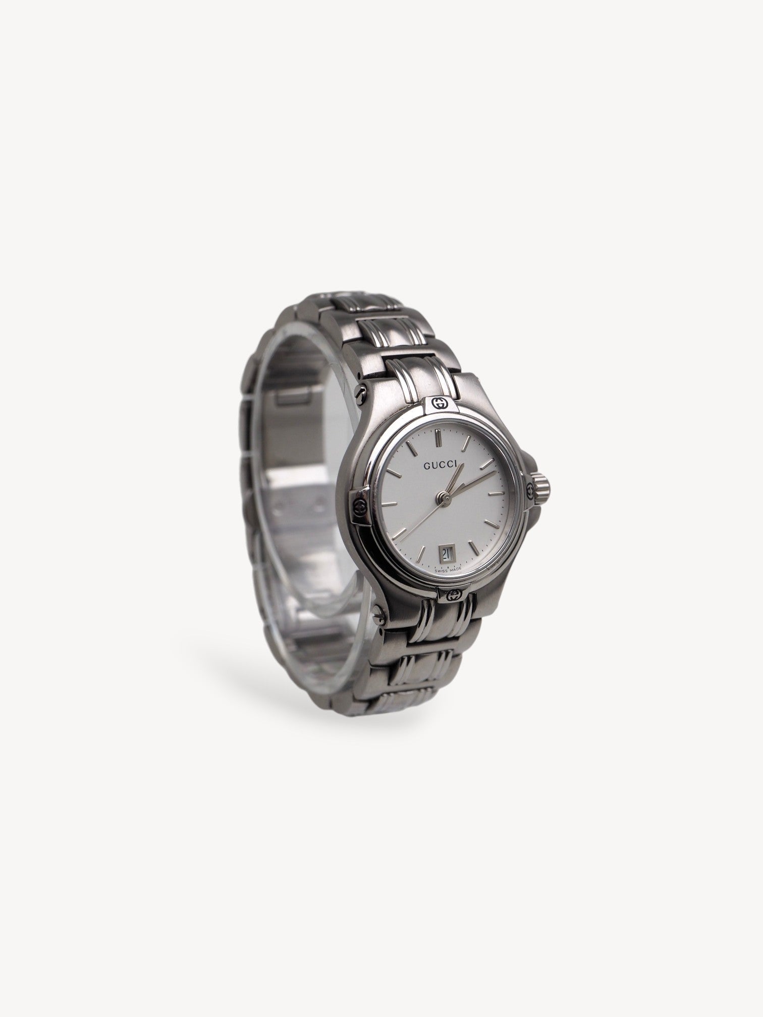 Gucci 9040L Watch Silver | Pre-Owned Luxury – Archives de Luxe