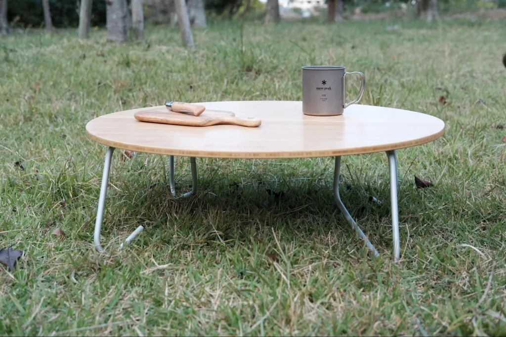 スノーピークのちゃぶ台が優秀！キャンプ＆自宅で使えるテーブル徹底