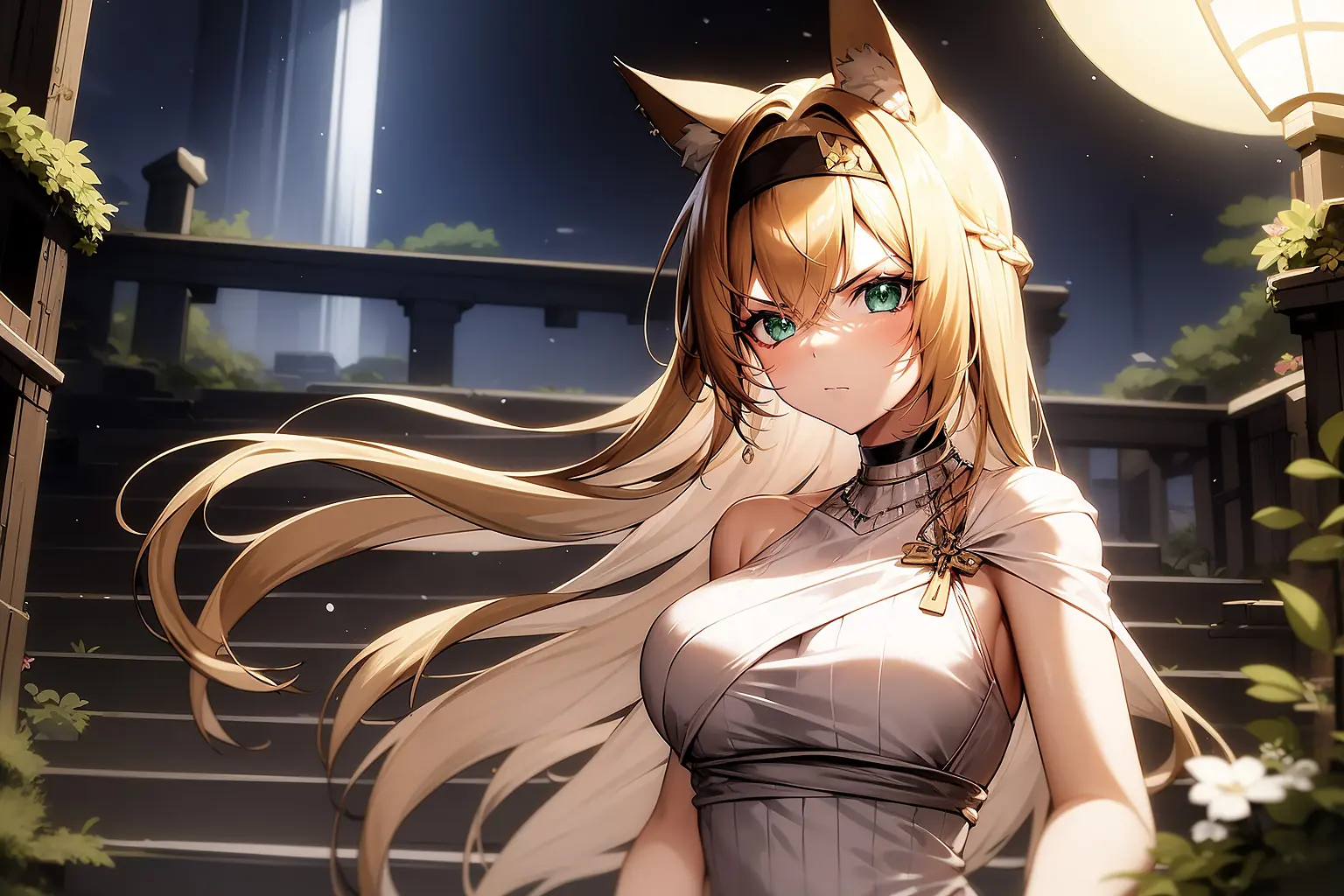 ホルン 「花となりて」コーデ イラスト - アークナイツを楽しむ！ArkLabo