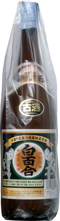 池原 白百合 古酒 43度 1升瓶（1800ml）