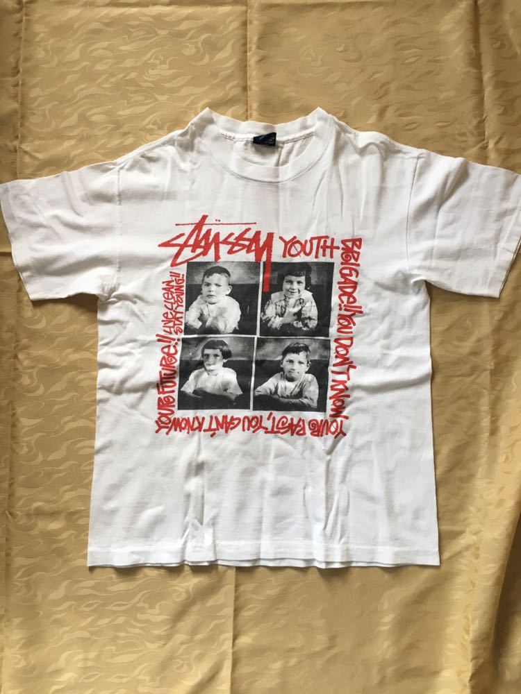 STUSSY ヴィンテージ Tシャツ USA製 サイズM(Mサイズ)｜売買された