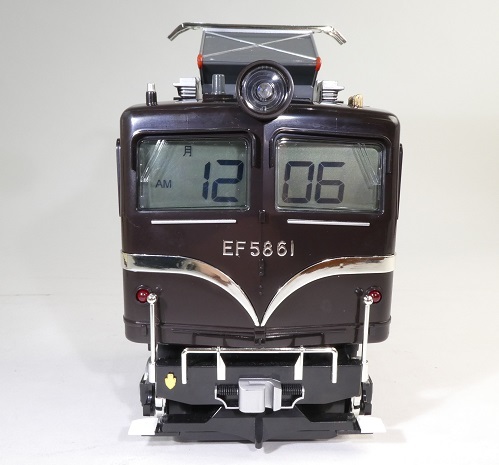 鉄道EF目覚まし時計）TOMYTEC EF5861 目覚まし時計 コレクター鉄道EF
